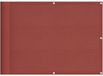 vidaXL Balkonscherm Terracotta 75x800 cm 100% Polyester Oxford