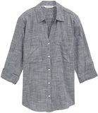Tom Tailor Blouse met borstzakjes - Maat 44 - midnight navy blue
