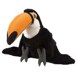 Wild Republic 10959 pluche Tukan, Cuddlekins knuffeldier, 30 cm, Multi