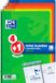 Oxford Schrift Multicolour 80 Lakens Din A4 (5 Stuks)
