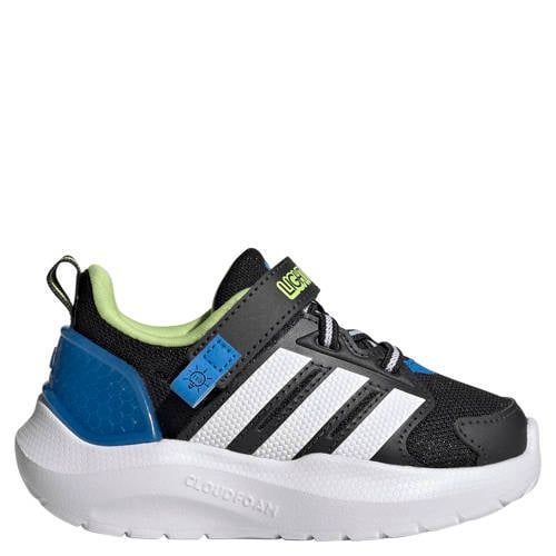 adidas Sportswear sneakers met lichtjes - zwart/wit/blauw/groen