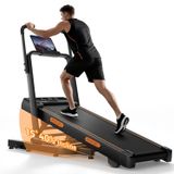 Walking Pad X5FD - Véritable angle d'inclinaison 0–40% - Vitesse 1–12 km/h - Pliable - Poignées allongées - Surface de course 100 x 40 cm - Poids utilisateur max. 159 kg
