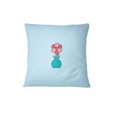 Bona Basics Decoratieve kussenhoes Lichtblauw 45x45 cm