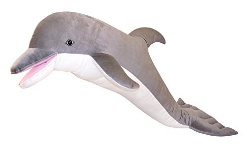 MELISSA & DOUG - Pluchen dolfijn | Zacht speelgoed | Dier | Alle leeftijden | Cadeau voor jongens en meisjes