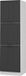 Vicco Hoge kast Fame-Line, Donkergrijs/Wit, 60 cm