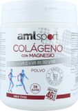 Amlsport Collageen met magnesium, vitamine C, vitamine B1, B2, B6, aardbeiensmaak