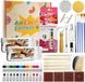 Set de potier complet sans marque pour un usage domestique : kit d'artisanat en céramique autodurcissante pour adultes et enfants