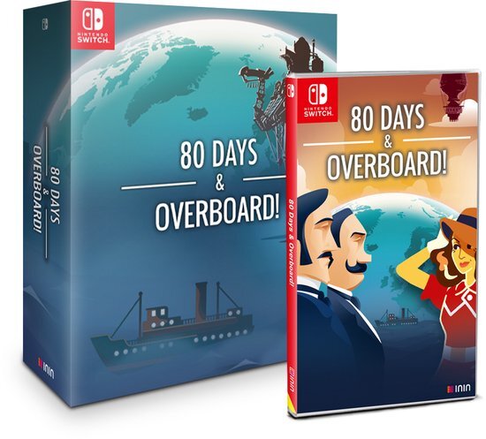 80 days &amp; overboard! Special limited edition / Strictly limited games / Switch / 999 copies