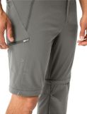 VAUDE Farley Stretch T-Zip Pants III Heren Stone Grey Maat 52