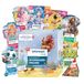 tetesept Frolumbus Kids Geschenkdoos - Badaccessoires cadeauset met bubbelbad, schuimbad, badverrassing & douche - met huidverzorgende formule - 9-delige set