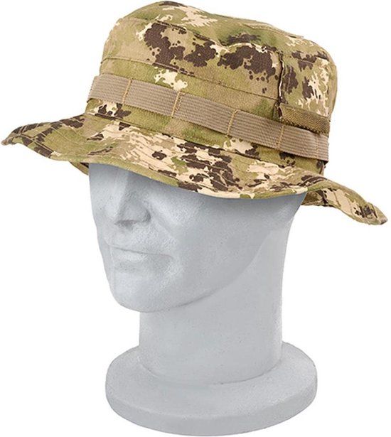 Defcon 5 Junglehoed - Legergroen/camo - Maat S - Unisex