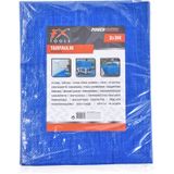Merkloos / Sans marque Koningsdag/rommelmarkt zeil blauw 2 x 3 meter
