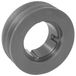 cyclingcolors 1 x riemschijf met taperlock-boring voor V-riem 2 groef Z SPZ AVX10 buitendiameter 79 mm stapdiameter 75 mm gietijzeren landbouwmachines bouw