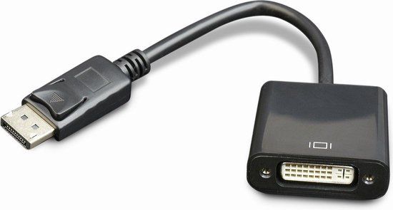 Gembird A-DPM-DVIF-002 video kabel adapter 0,1 m DisplayPort DVI Zwart