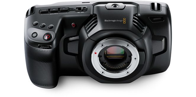 Blackmagic Design Pocket Cinema Camera 4K - Handcamcorder - 4K Ultra HD - Black