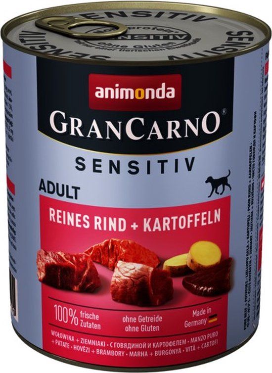 Animonda GranCarno Adult Sensitive Rundvlees & Aardappel - 6 x 800g