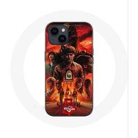 Maniacase Tasje voor iPhone 14 Stranger Things Poster Seizoen 5