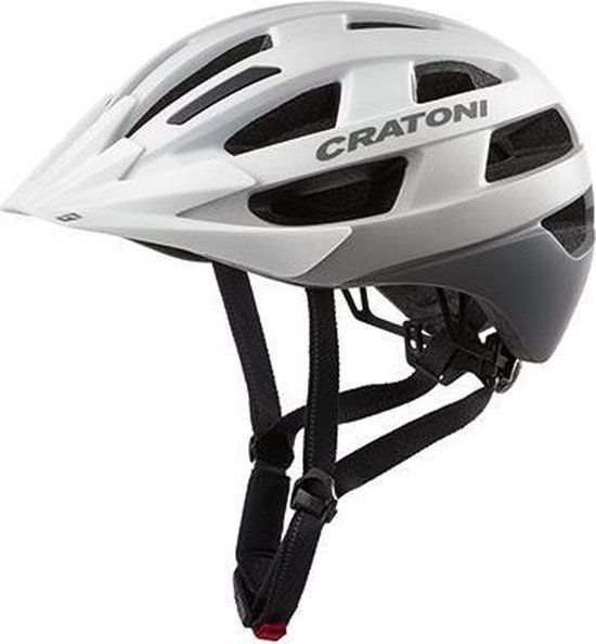 Cratoni Velo-X Fietshelm - Wit - Maat S/M (54-58cm) - 2020