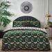 furn. Avalon Dekbedovertrek Set - Tweepersoons - Groen