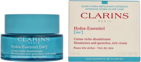 Clarins Hydra-Essentiel [HA²] Rich Cream - 50ml - For Dry & Very Dry Skin