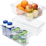 Rotho - koelkastorganizer - Voorraadbus - koelkast-organizer LOFT 1,6 l (31 x 8 x 9 cm)