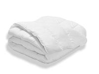 COUETTE Bleu Câlin KMF45 dekbed voor tweepersoonsbed, microvezel, warm, zacht, wit, 240 x 260 cm