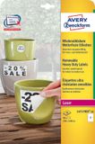 Avery Zweckform L4717REV-20 Folie-etiketten