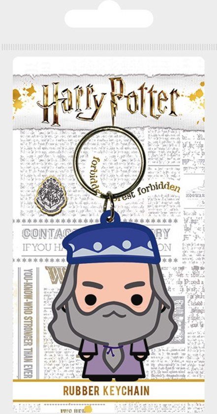 Harry Potter Rubber Keychain / sleutelhanger Perkamentus