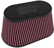 K&N Universeel Luchtfilter Ovaal/Konisch - 114mm aansluiting - RU-5297