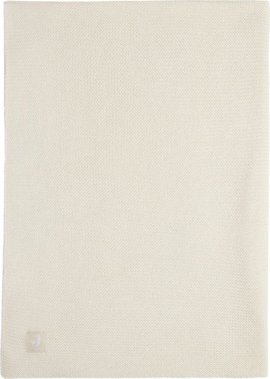 Jollein - Deken Wieg 75x100cm - Basic Knit - Ivory