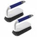 Schuurborstel - Tapijt badkamer keuken schrobborstel - Set van 2 - Blauw - Voor douche en tegels