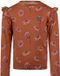 Koko Noko Meisjes T-shirt - Cedar wood