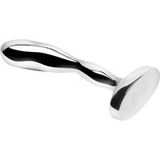 b-Vibe Stainless Steel Prostate Plug, 11.6 cm