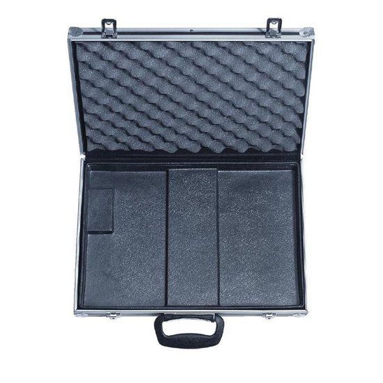 Dick Magnetische Messenkoffer - Zilver/Zwart - 43 cm