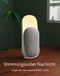 Northpoint Armoire à sons naturels 3-en-1 avec veilleuse LED et haut-parleur Bluetooth, blanc
