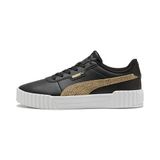 PUMA Carina Animal Print Adult Sneakers voor dames, 3.0 Topcat Black-Tooasted Almond, 42.5 EU