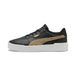 PUMA Carina Animal Print Adult Sneakers voor dames, 3.0 Topcat Black-Tooasted Almond, 42.5 EU
