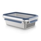 Tefal CLIP & CLOSE MASTERSEAL roestvrij staal vershoudbakje 0,8L