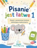 Pisanie jest łatwe 1: Poszerzona liniatura ułatwiająca naukę pisania