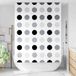 Maison Exclusive - Rideau de douche, dimensions 150x240 cm, largeur du tissu : 146 cm