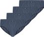 Mey Slip / onderbroek 4 pack Täby Yacht Blue Gestreept XXL