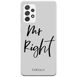 ERT GROUP mobiel telefoonhoesje voor Samsung A52 5G / A52 LTE 4G / A52S 5G origineel en officieel erkend Babaco patroon Mr Right 001, hoesje is gemaakt van TPU