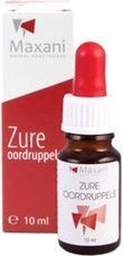 Maxani Zure Oordruppels - 10 ml