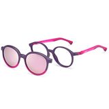 GAFAS NANO CLIP - FLICKER SC 3 0_4-6 AÑOS C: PURPURA MATE/FRAMBUESA/44x14x120