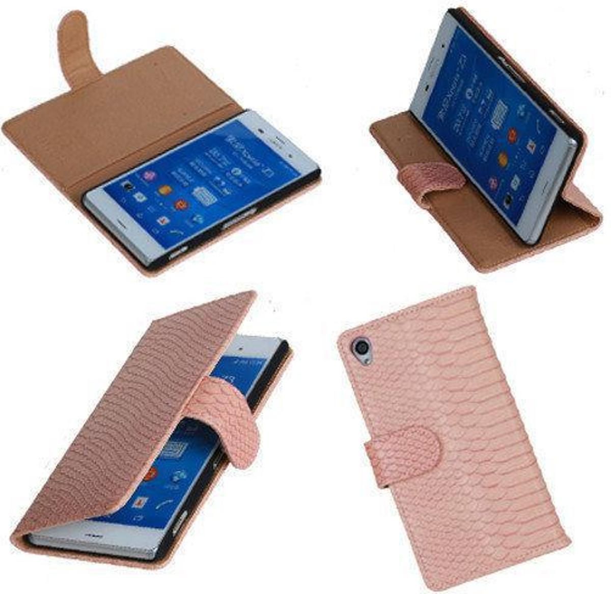 Best Cases Slang Pink Sony Xperia Z3 Bookcase Wallet Cover