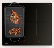 EVVO V62 Zwart Ingebouwd 59 cm Inductiekookplaat 4 zones