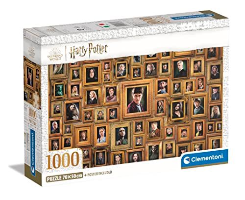 Clementoni - Harry Potter Impossible Potter - 1000 stukjes - Puzzel voor volwassenen - 39786