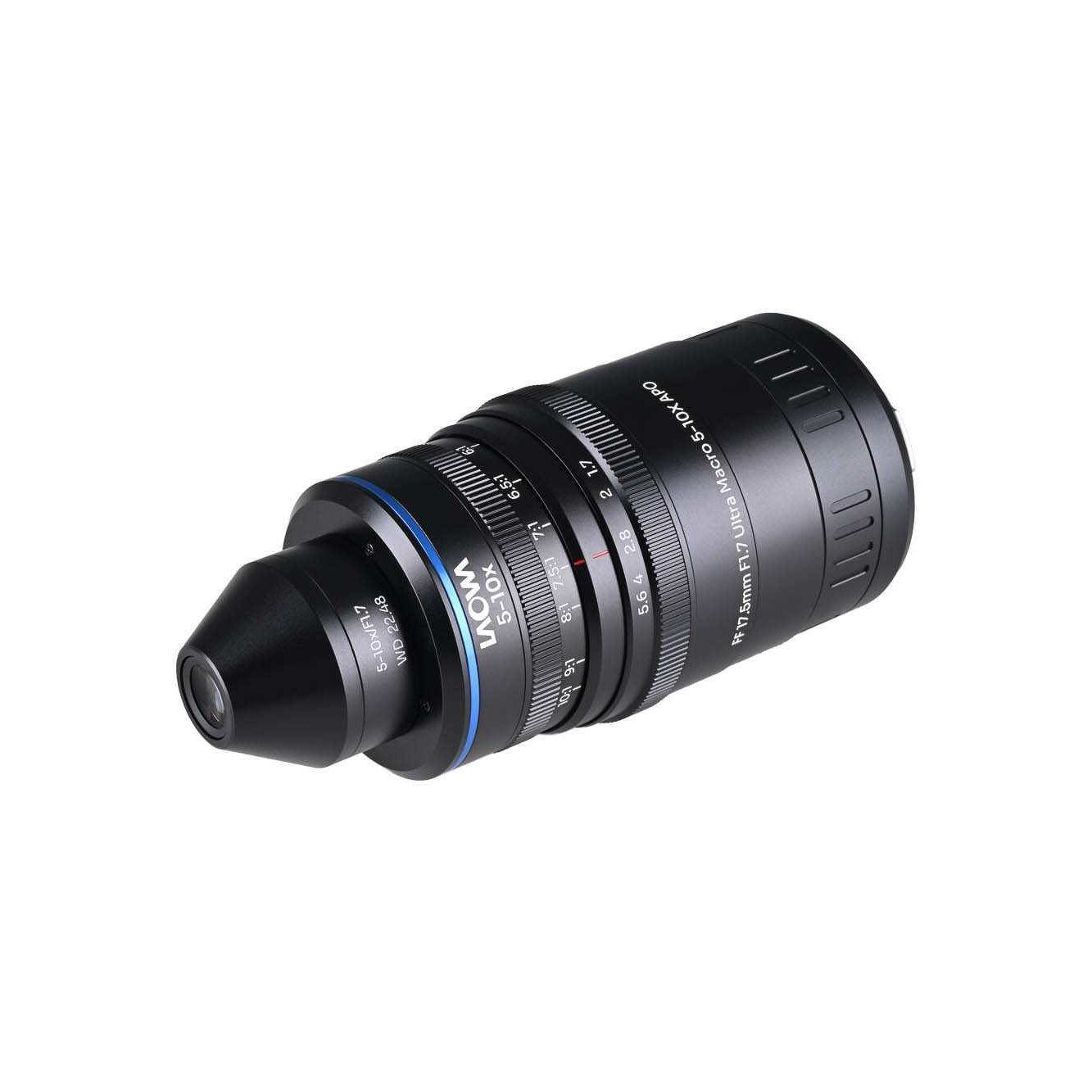 Laowa Aksen 17.5mm f/1.7 5-10x Ultra Macro APO L-mount objectief