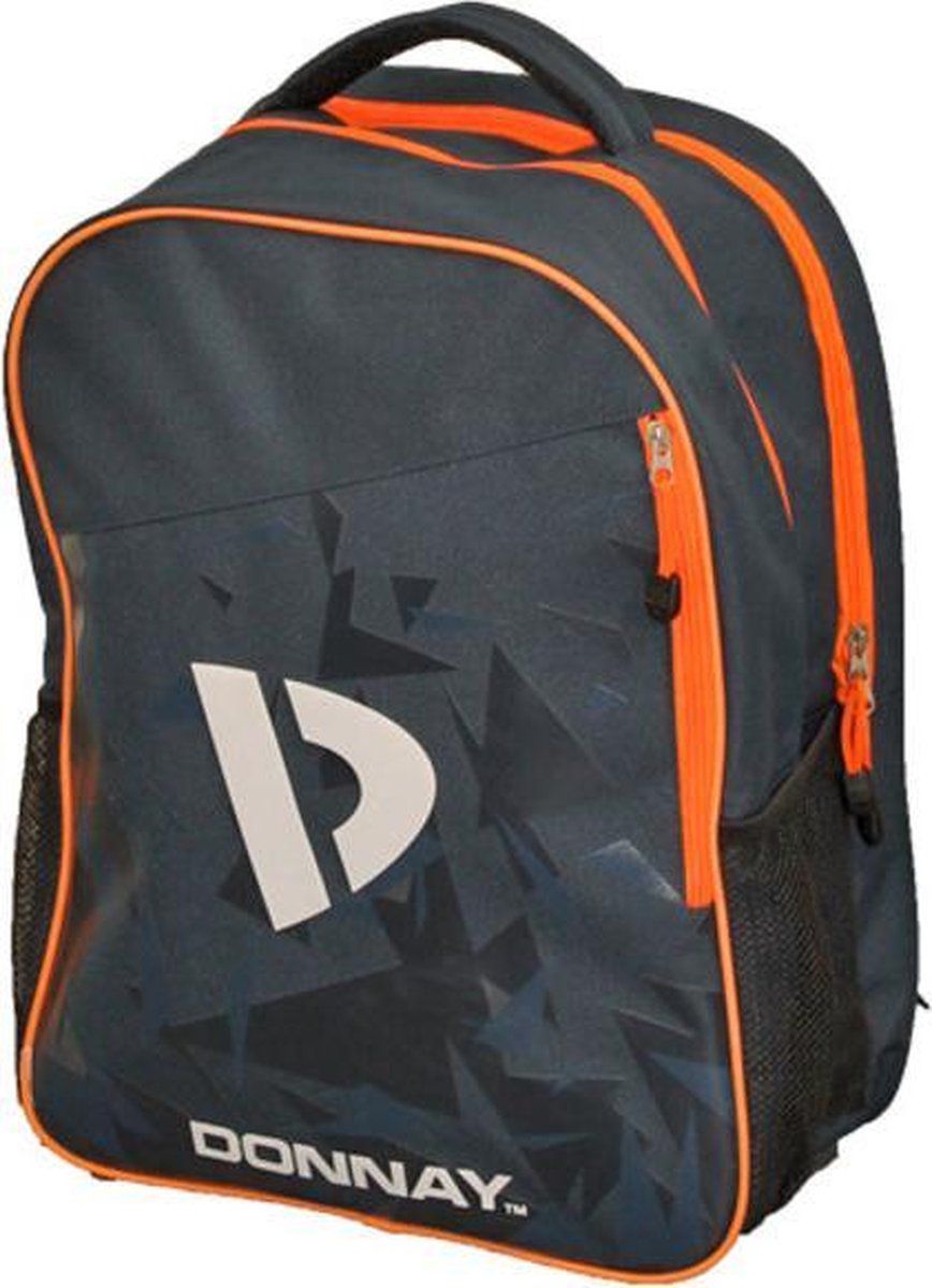 Donnay Rugzak - Tennistas - Tennisrugzak - Unisex - Navy/Oranje - Polyester