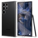 Spigen Air Skin Hoesje Geschikt voor Samsung Galaxy S23 Ultra Back Cover Zwart